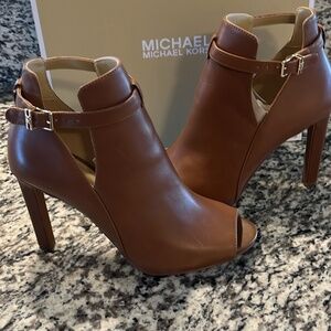 Michael kors open toe heels